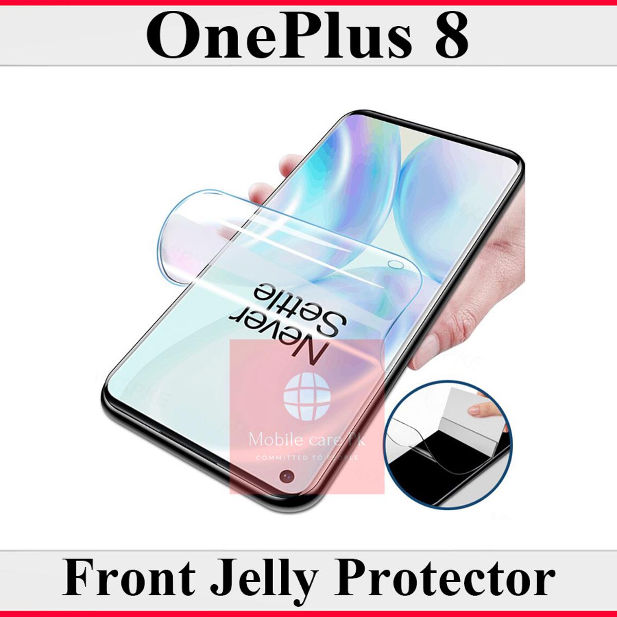 OnePlus%208%20Front%20Jelly%20Protector%20Clear%20Soft%20Protection%20Film%20Transparent%20Hydrogel%20Film%20Protector%20For%20OnePlus%208%20-%20Image%202