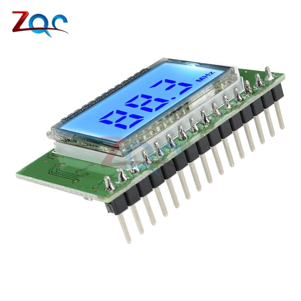 Pll Lcd 87-108mhz Digital Fm Radio Transmitter Receiver Module Wireless Microphone Stereo