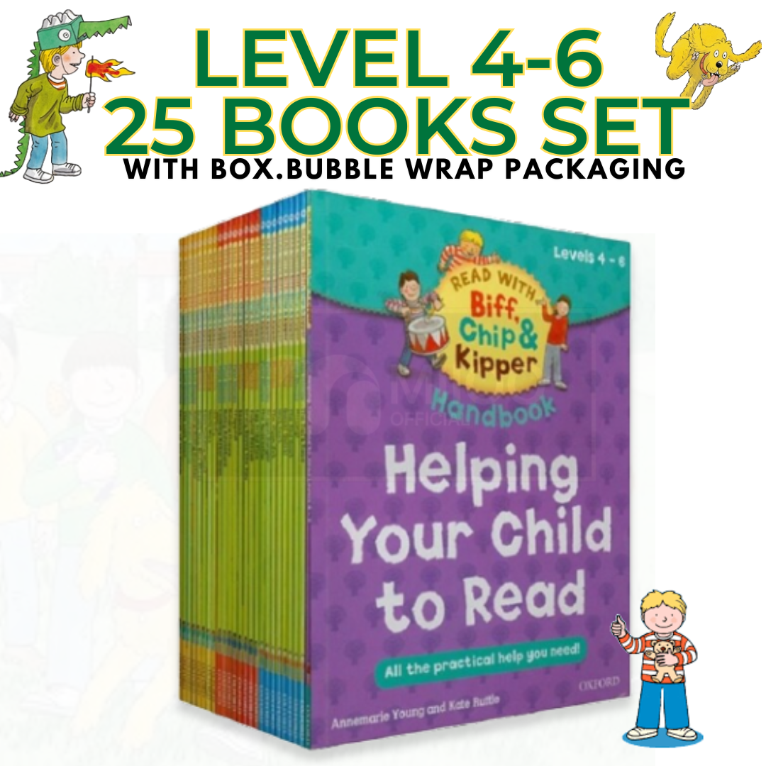 Oxford Reading Tree Level 1-3,4-6,7-9,10-12 Book Set Biff, Chipper