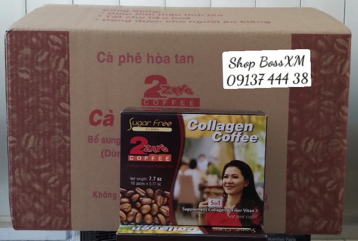 Cafe sữa hòa tan  Collagen 2 Zero (5 in 1)