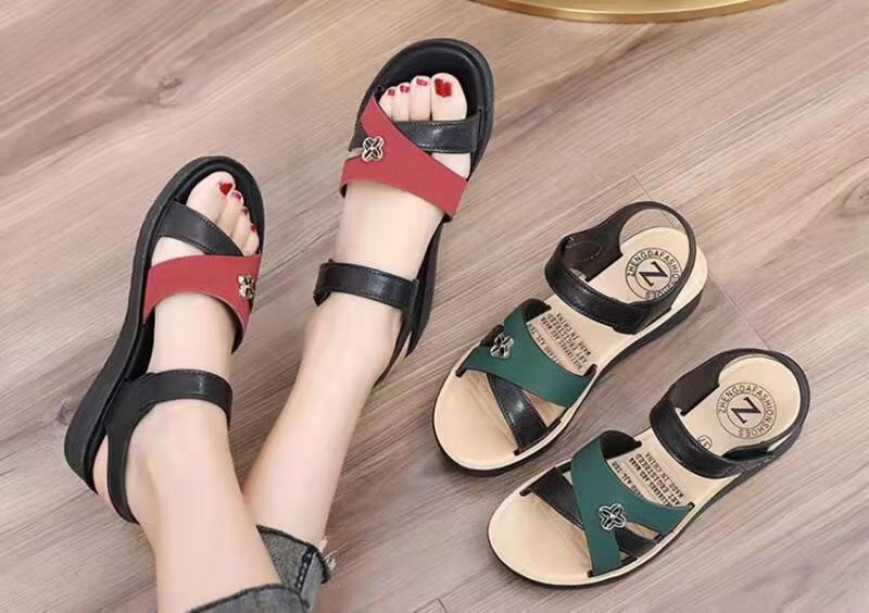 Dép sandal quai hậu nữ thời trang thiết kế chắc chắn bền đẹp êm chân - Hàng Quảng Châu chất...