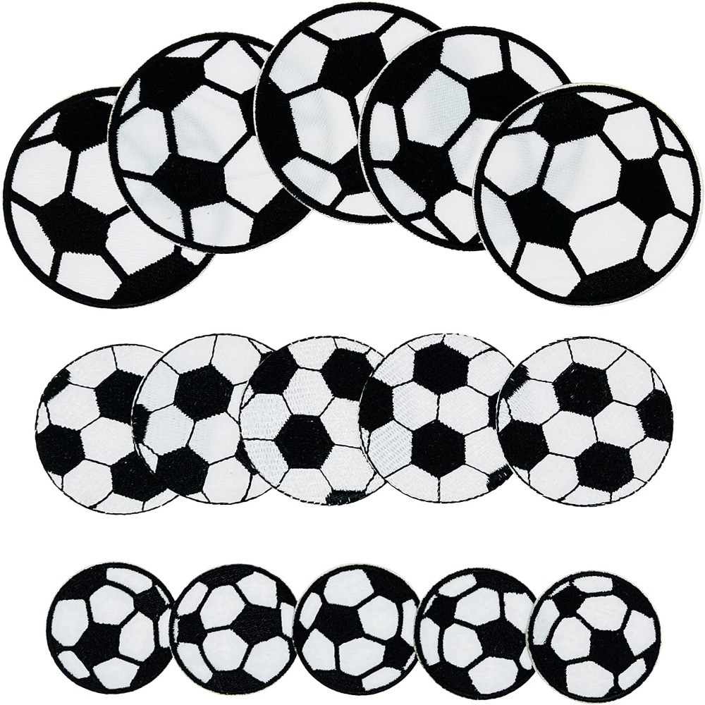 VENTUR 15 PCS Football Iron on Patches Sewing Repair Patches