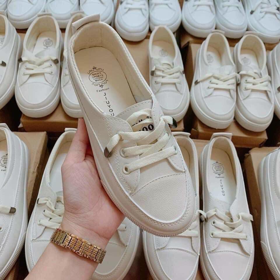 Giày lười nữ JIN đế siêu êm ái