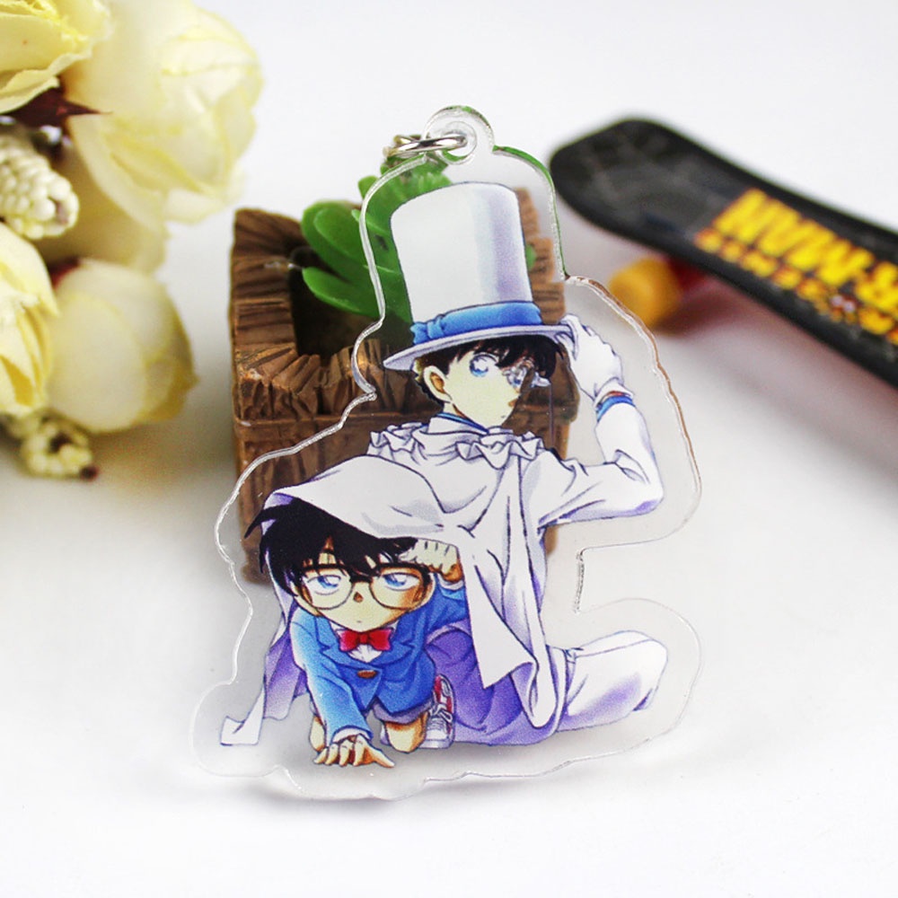 Móc khóa hình nhân vật anime Conan