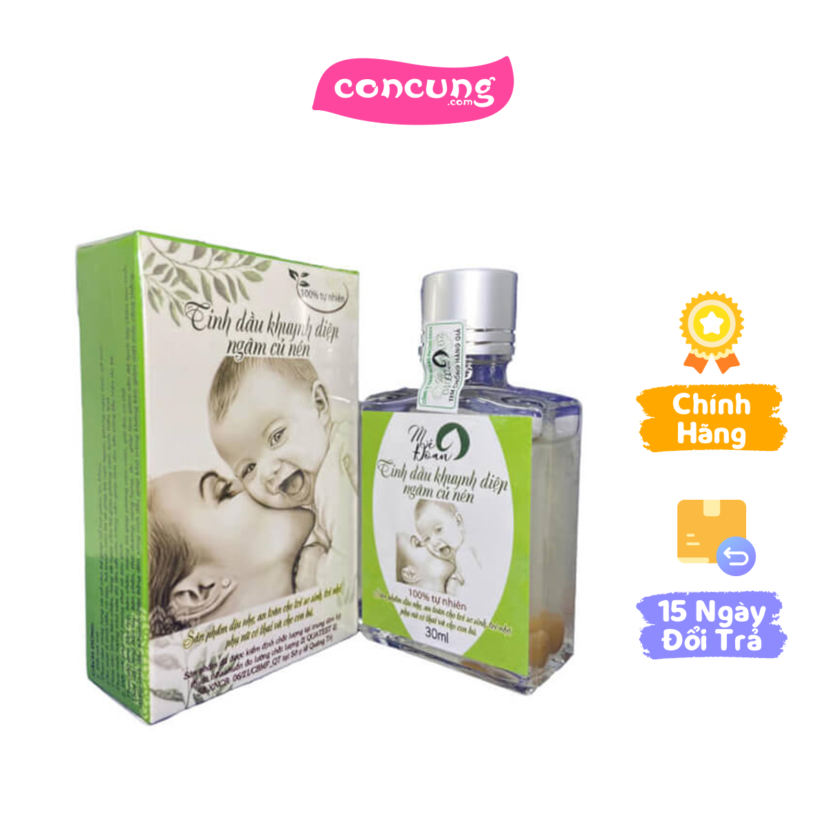 Tinh dầu khuynh diệp ngâm củ nén Mệ Đoan