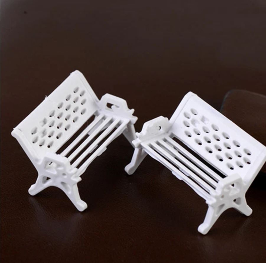Mô hình  Ghế Công Viên Số 2, mini trang trí