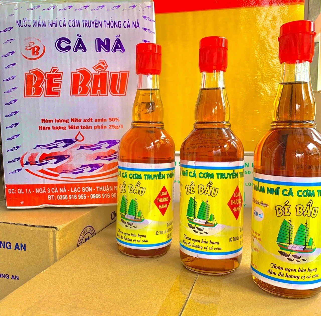 Nước mắm nhĩ cá cơm tryền thống cà ná Bé Bầu