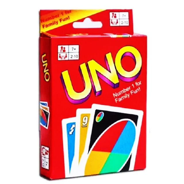 UNO FLIP! Games Family Funny Entertainment Board Game Fun Playing Cards Kids Toys Gift Box UNO Card Game Children Birthday Gifts