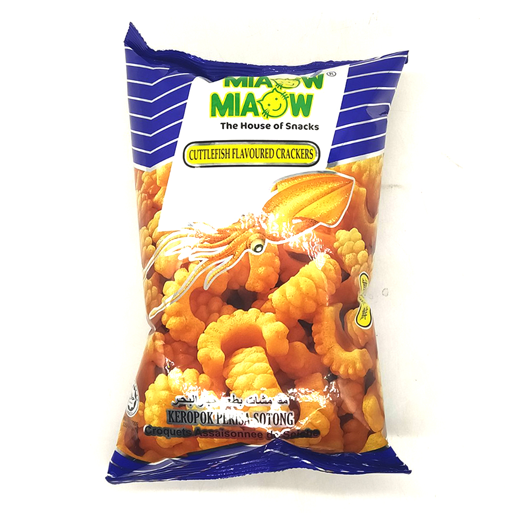 Bánh Snack Miaow Miaow Malaysia Gói 60G
