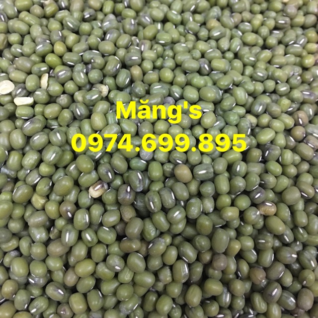 Đậu xanh quê nguyên hạt loại 1 : Thơm - Bở (1kg Hút chân không)
