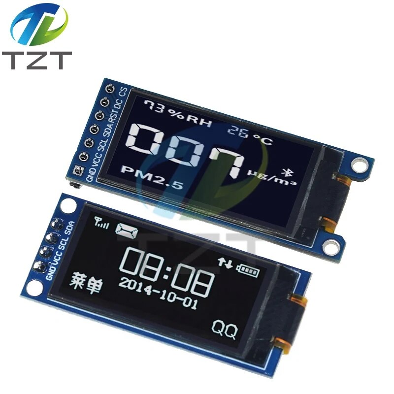 【Worth-Buy】 1.3 Inch Oled Display 64128 Lcd Module Sh1107 Lcd 1.3  oled Vertical Screen Module For Arduino