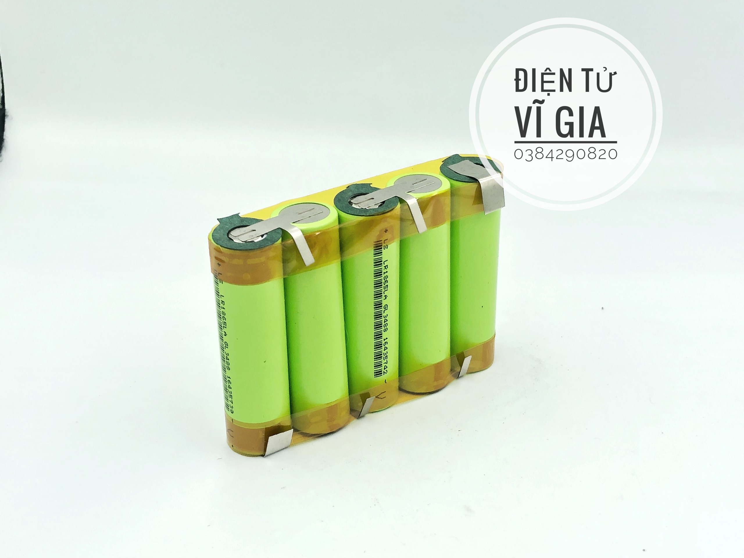Khối pin 5S 1P Pin 18650 điện áp 18V - 21V