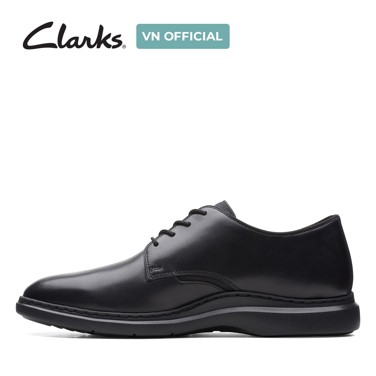 Giày Tây Da Nam Clarks - Dennet Low