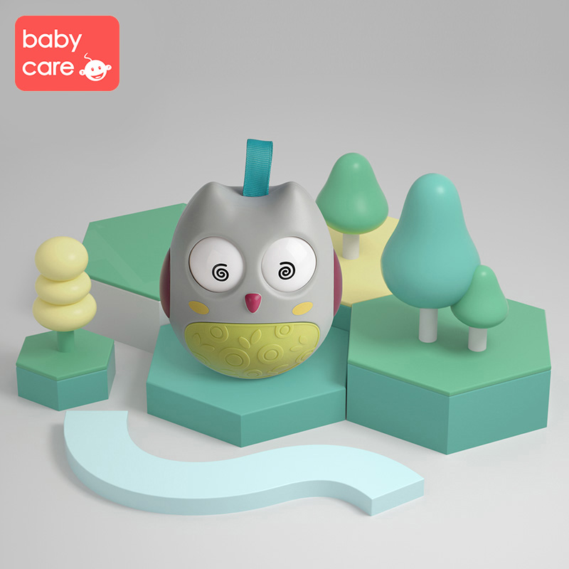 Lật đật cú mèo dễ thương - babycare