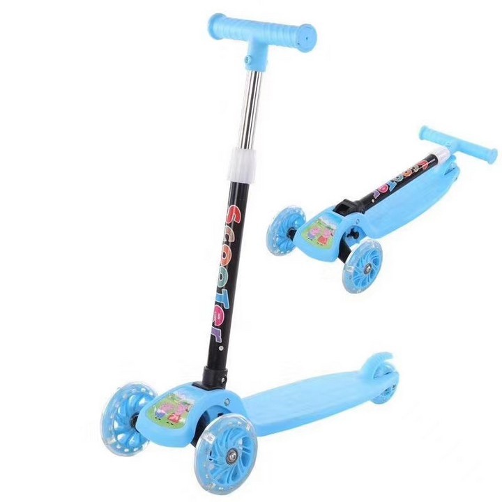 Xe trượt scooter 3 bánh cho trẻ em có đèn Led kèm chuông - Xe Dap Scooter, Xe Trượt Trẻ Em