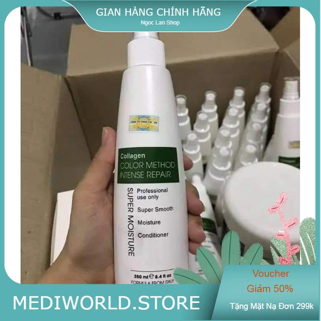 SỮA XỊT DƯỠNG TÓC COLLAGEN KENDALI 2 lớp