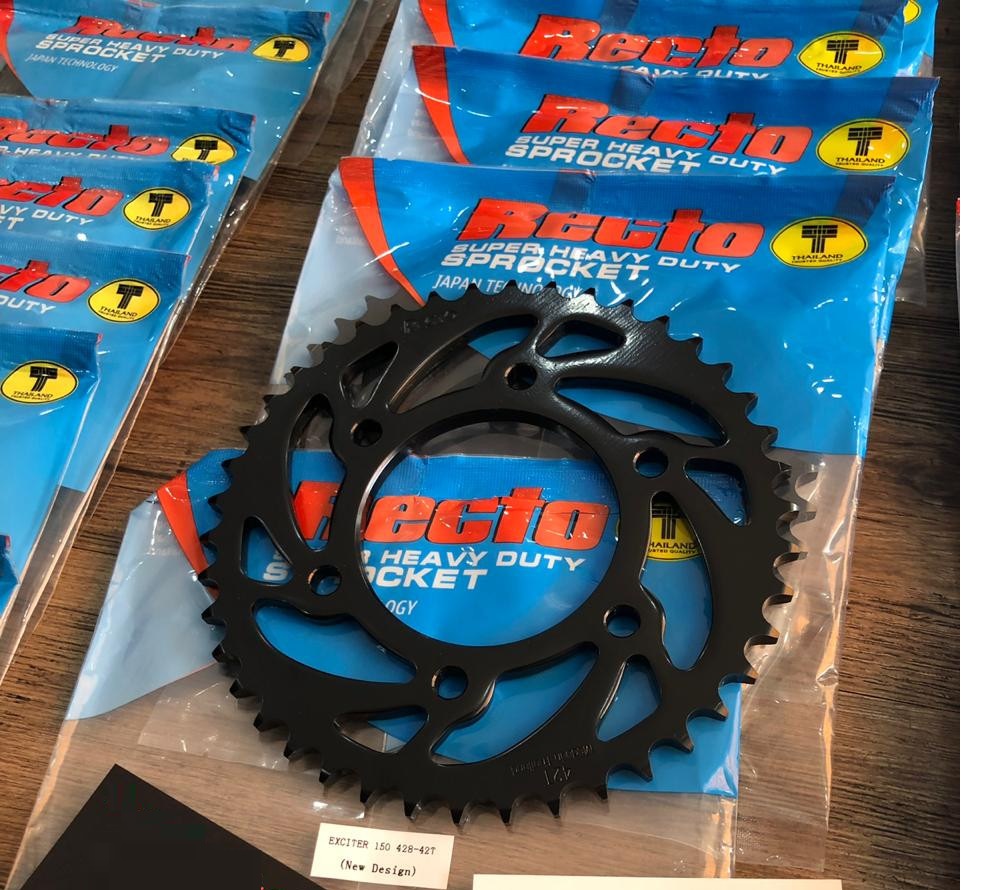 Bộ Nhông Sên Dĩa ( Sên DID 9Li 124M và Nhông Dĩa Recto ) Exciter