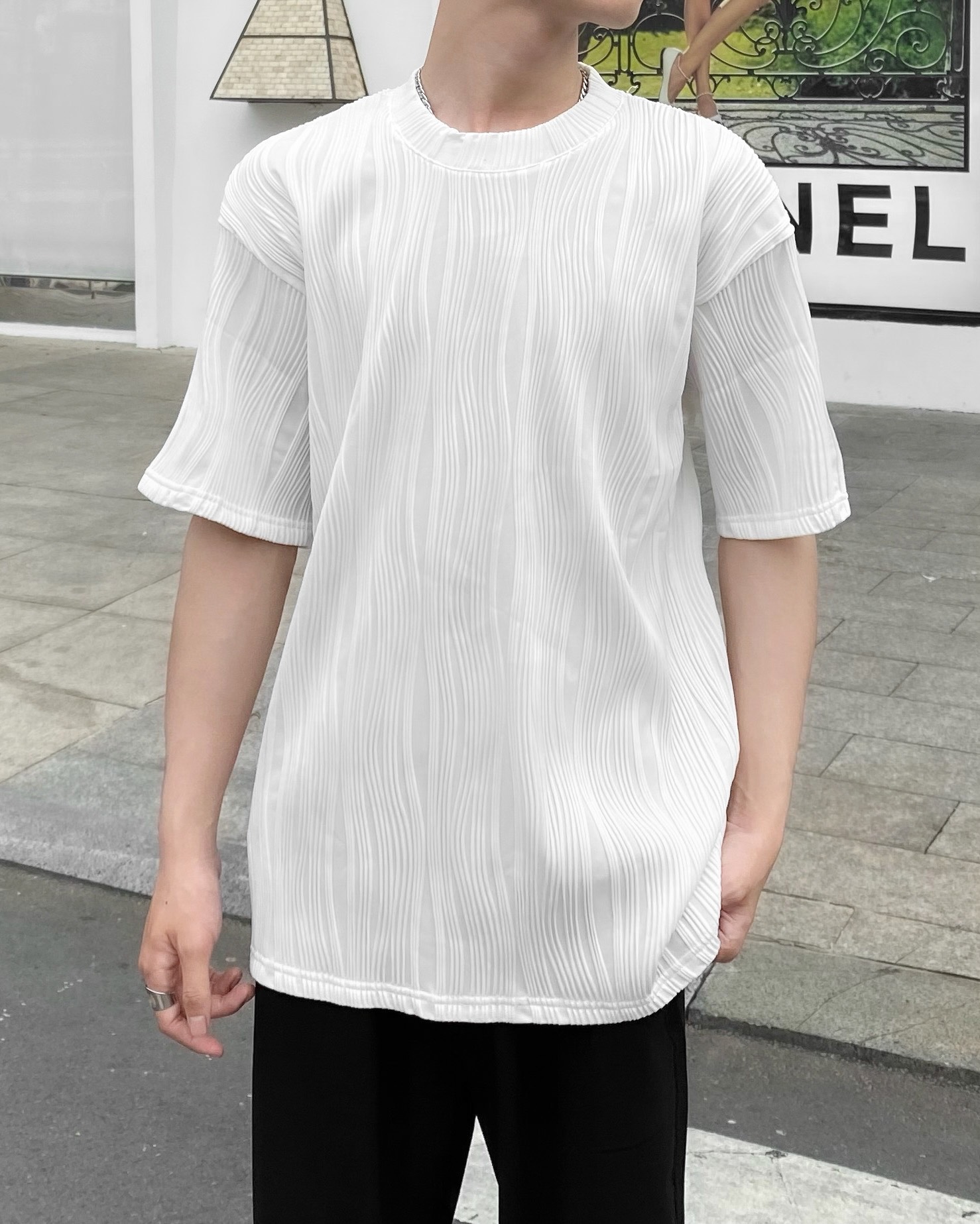 Áo phông oversize wavy, áo phông oversize nam nữ unisex, local brand jack lane