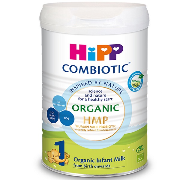 Sữa HiPP HMP Mẫu Mới Số 1, Số 2, Số 3, Số 4 Lon 800G