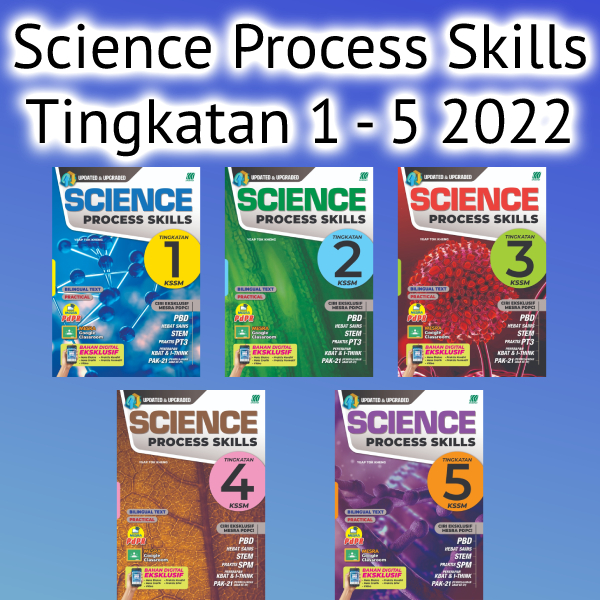 Buku Latihan Kerja 2022 Science Process Skills Kssm Sains Tingkatan 1 5 Lazada