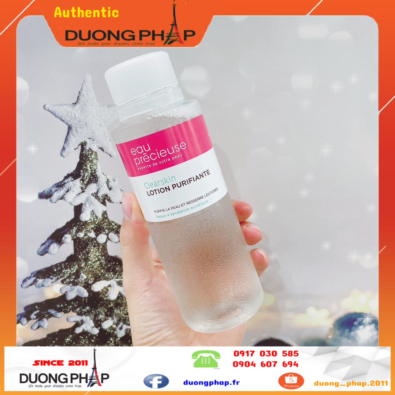 Nước hoa hồng Eau Precieuse Lotion Purifiante 375ml