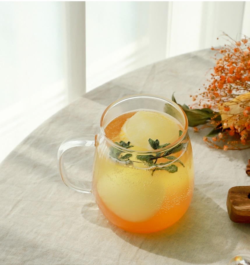 Heat-Resistant Glass Cup 500ml S024T Samahome Shop