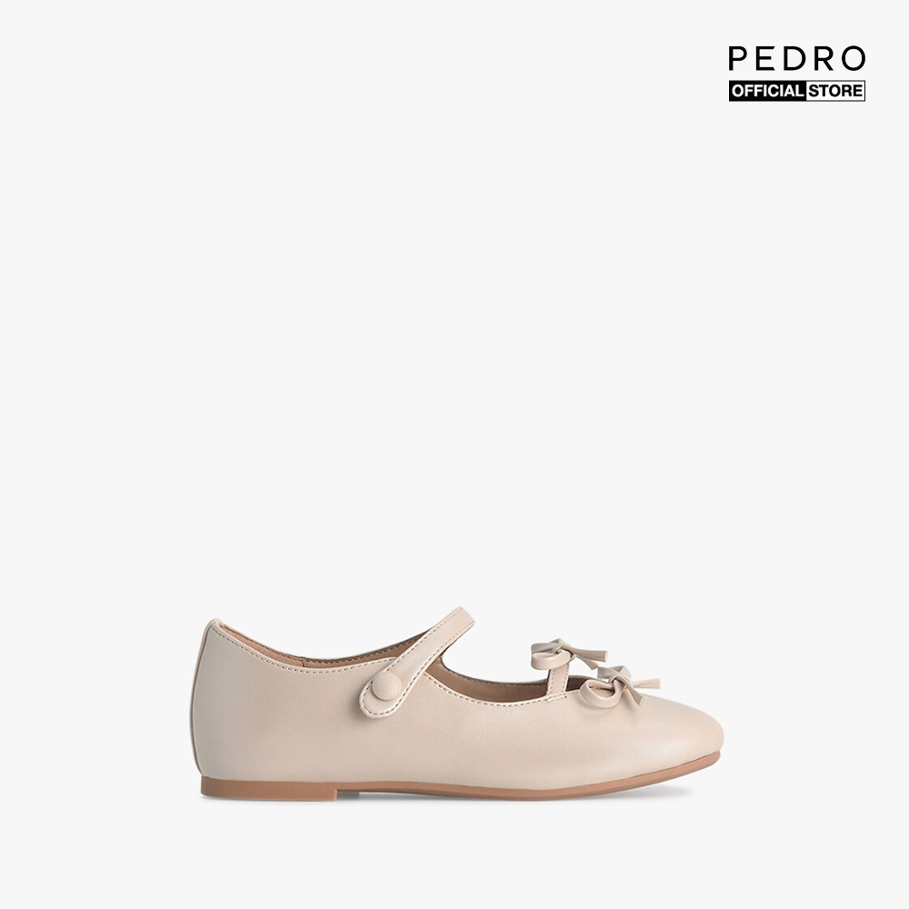 PEDRO - Giày đế bệt trẻ em phối nơ nhỏ thời trang PK1-36300002-35 thumbnail