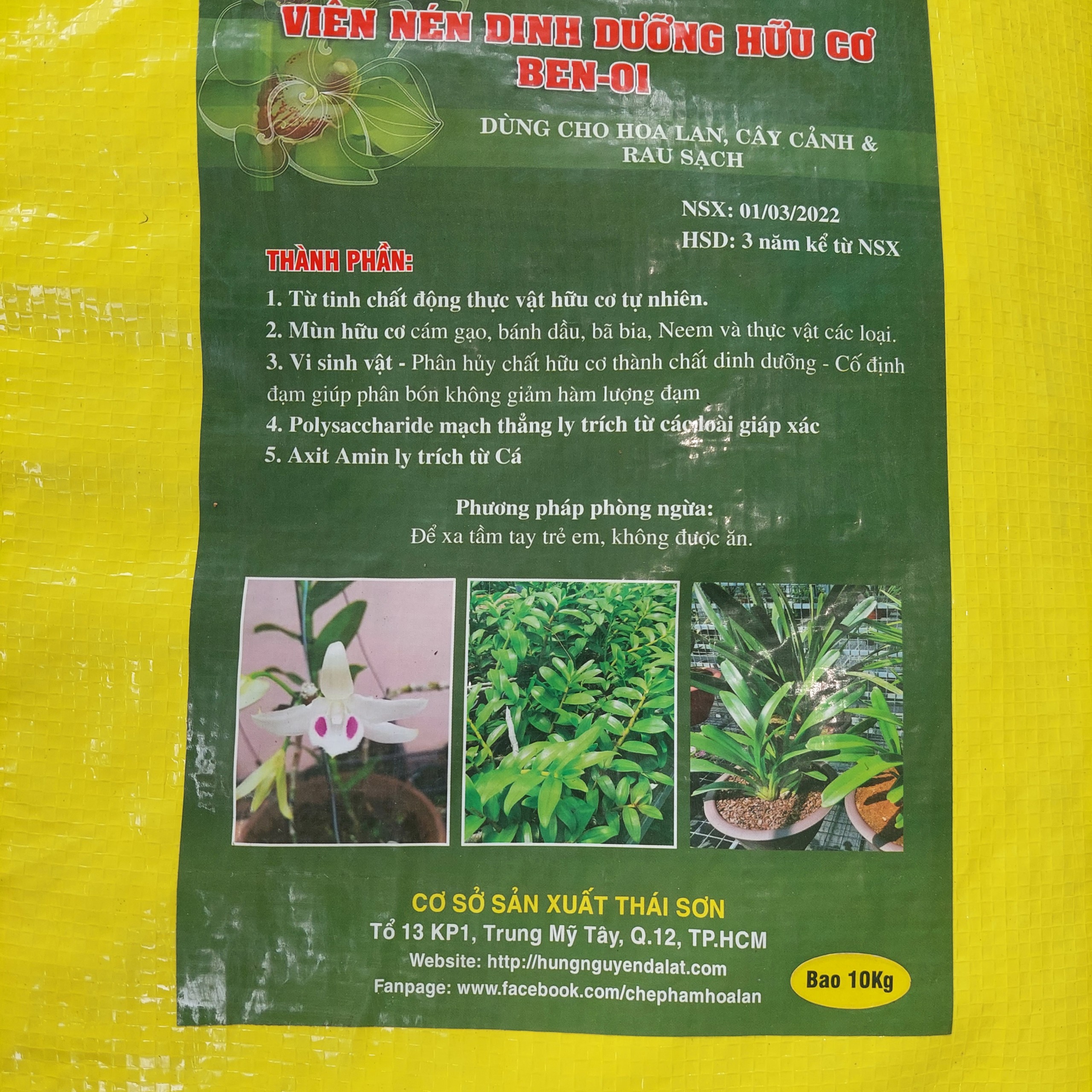 Ben 01 Hùng Nguyễn viên nén bao 10kg