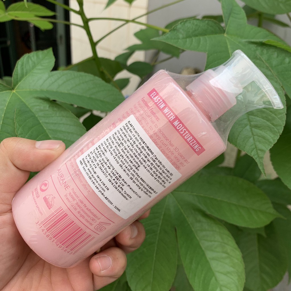 KEM TẠO KIỂU 3D CHO TÓC UỐN XOĂN AURANE PHÁP 325ml