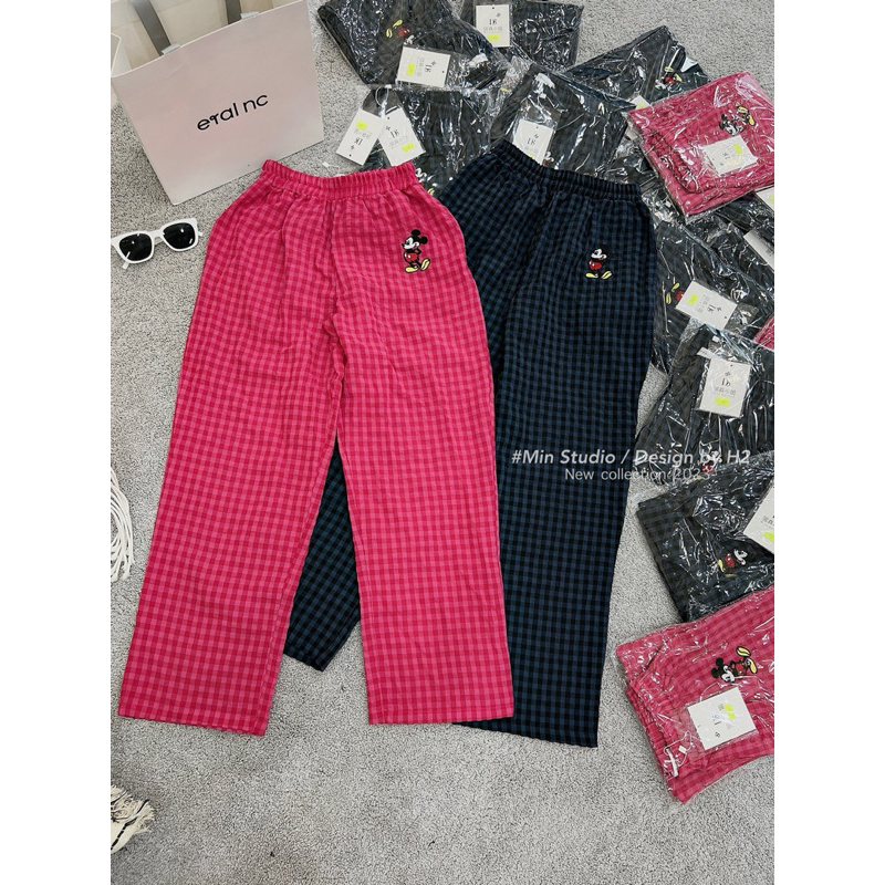 K9QUẦN XUÔNG KẺ CARO MICKEY 2M