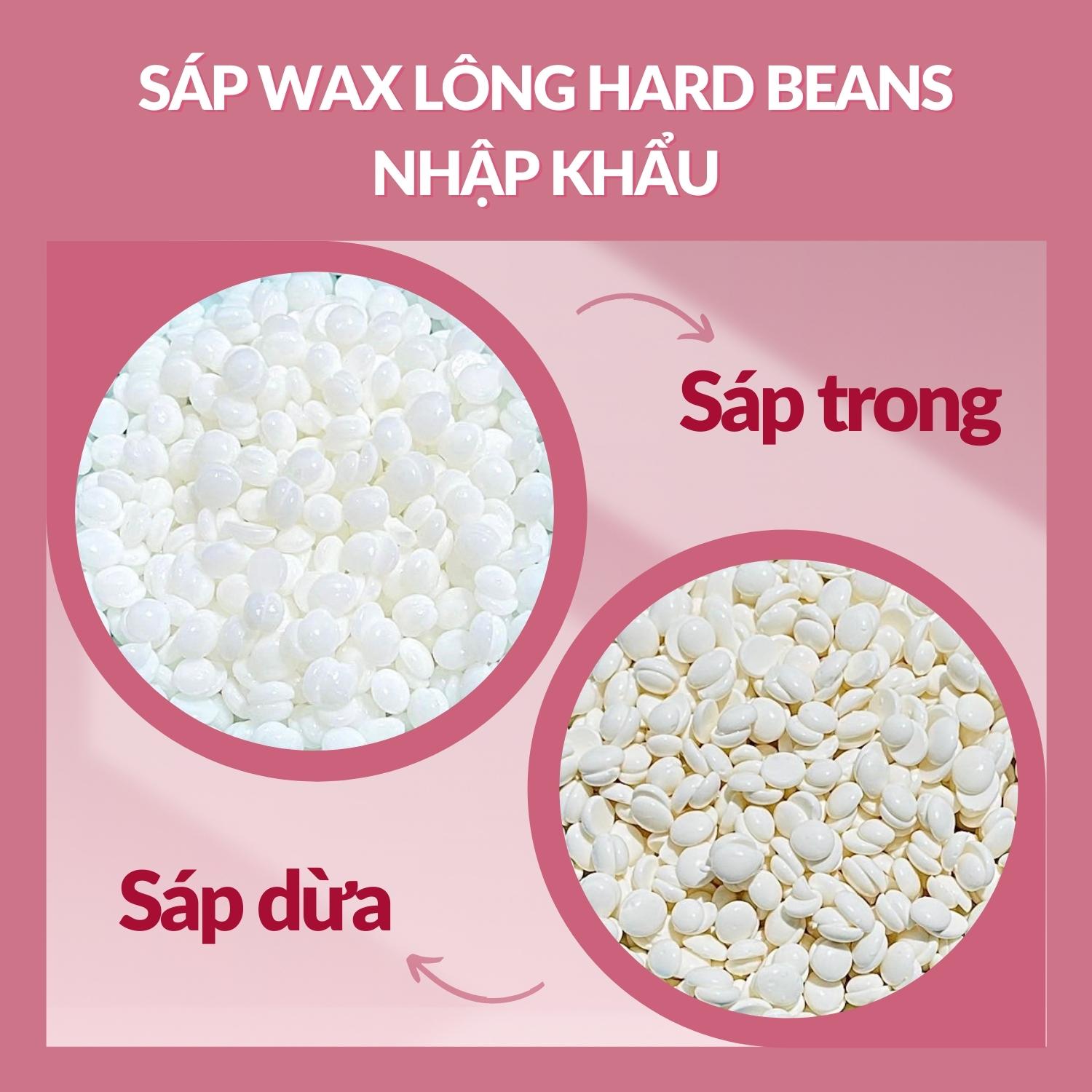 COMBO 100GR SÁP WAX LÔNG BEANS VÀ MỠ TRĂN NSTORE