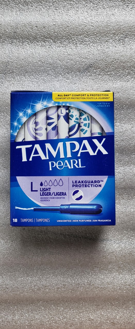 Tampon Tampax Pearl ( có ống đẩy ) lẻ 1 cái