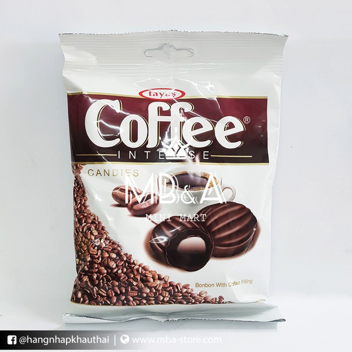 Thanh hoá - kẹo coffee intense - tayas - thổ nhĩ kỳ - 90g