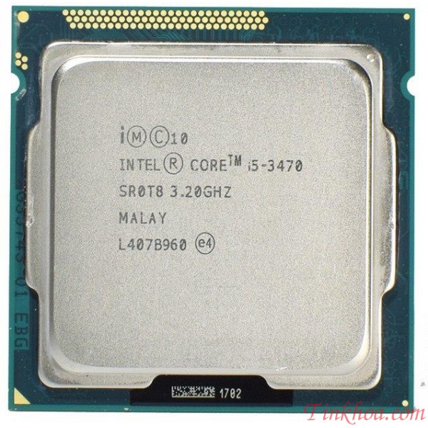 Bộ vi xử lý Intel CPU Intel Core i5 3470 (3.60GHz, 6M, 4 Cores 4 Threads)  Socket: LGA 1155 -  HÀNG NHẬP KHẨU.