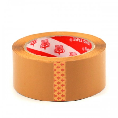 Băng keo vàng đục 200 yard(1 cuộn) siêu dính