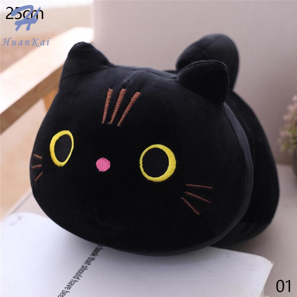 Đồ Chơi Nhồi Bông Hình Mèo Dễ Thương, Búp Bê Nhồi Bông Mềm Hoạt Hình, Đồ Chơi Thú Bông Dễ Thương Gối Đọc Sách Quà Tặng Cusion