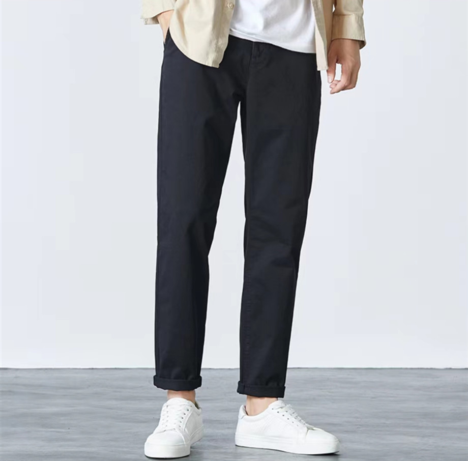 Korean chino pants high quality men's casual comfortable pants Lazada PH
