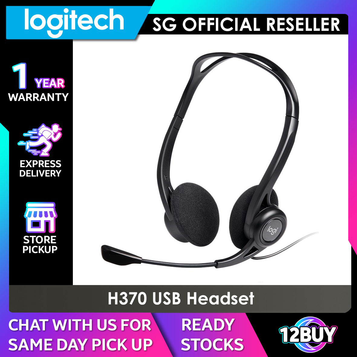 logitech earbuds with microphone