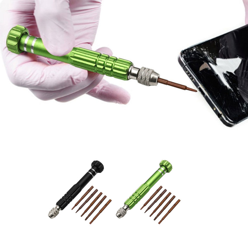 5 in 1 Multi-Function Screwdriver Set Mobile Phone Watch Glasses Disassembly Tool Notebook Repair Tools Repair Accessory