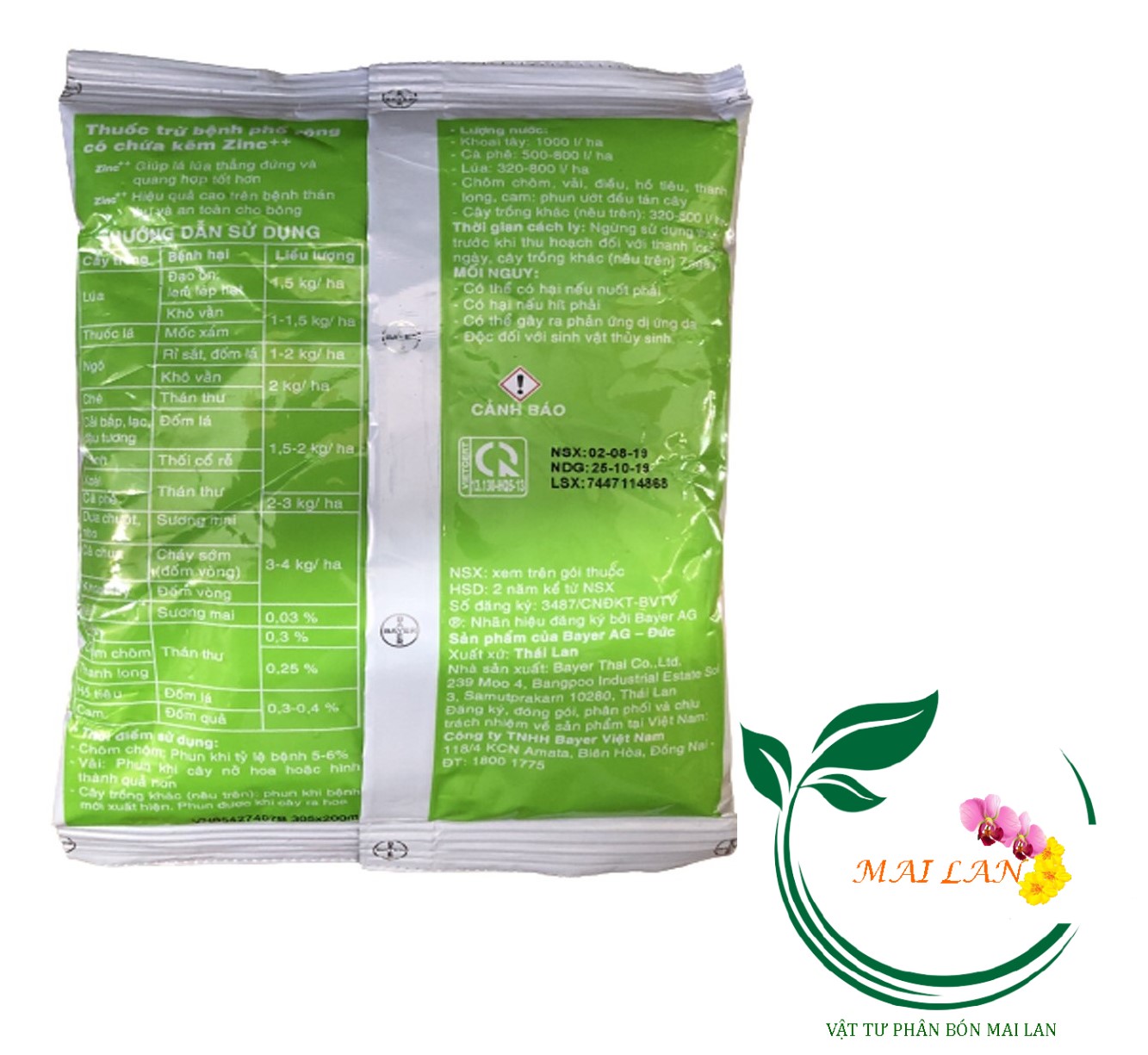 Trừ Bệnh Antracol 70WP - #086A# 100g