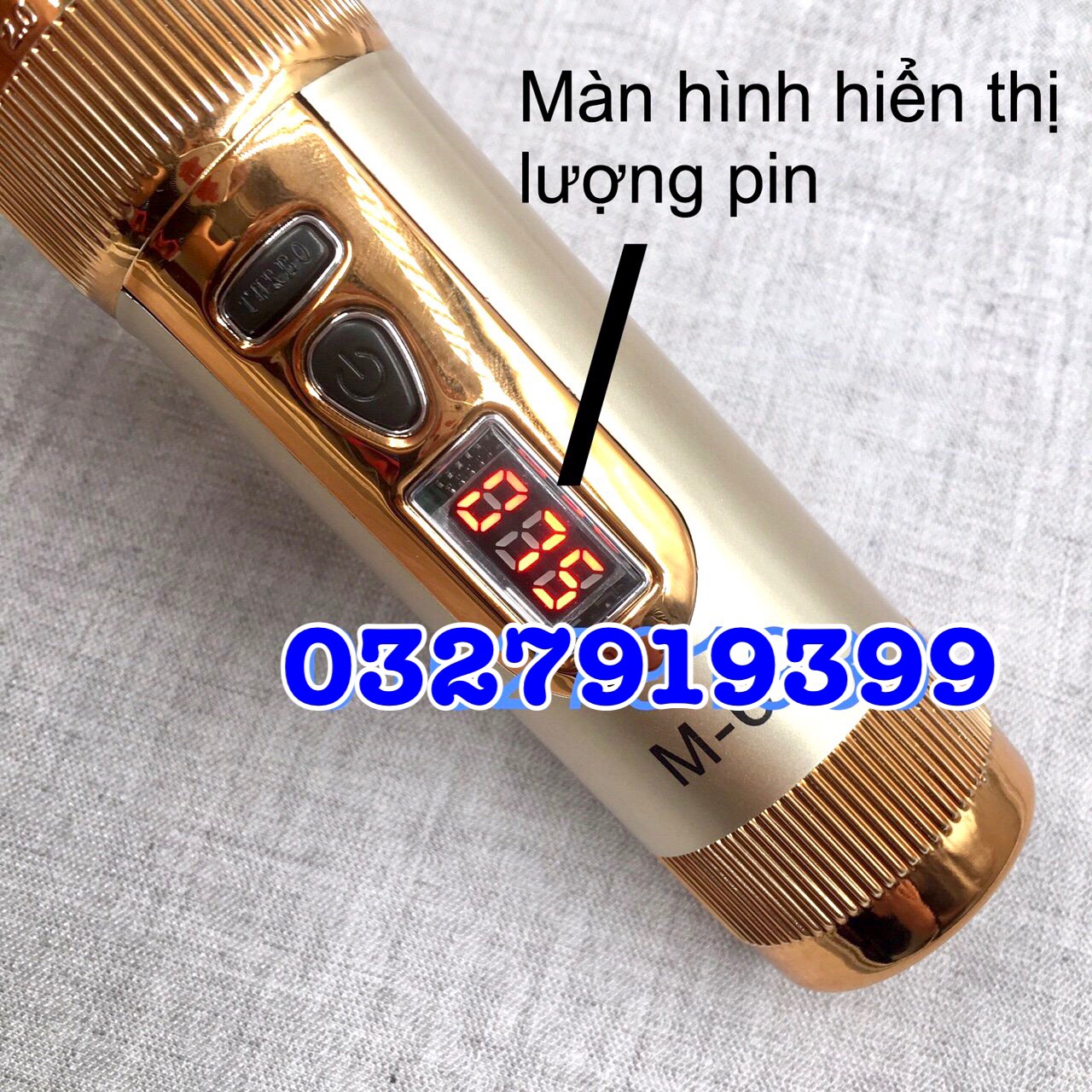 Tông đơ cắt tóc cao cấp 2 pin M6