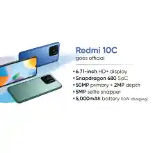 ภาพขนาดย่อของภาพหน้าปกสินค้าXiaomi Redmi 10c (4/64GB) รุ่นกลางน้องใหม่ ชิป SNAPDRAGON 680 จากร้าน Superiphone บน Lazada