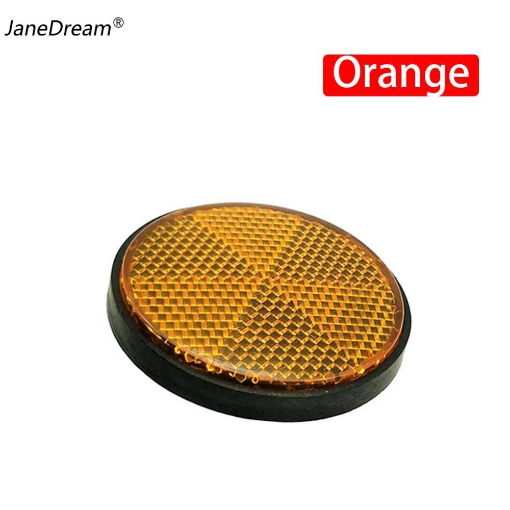 JaneDream Lattice Reflectors, Tấm Phản Quang Tròn Bằng Nhựa Tấm Phản Quang Xe Hơi Xe Máy ATV Dirt Bike Nĩa Cảnh Báo An Toàn, Phản Xạ