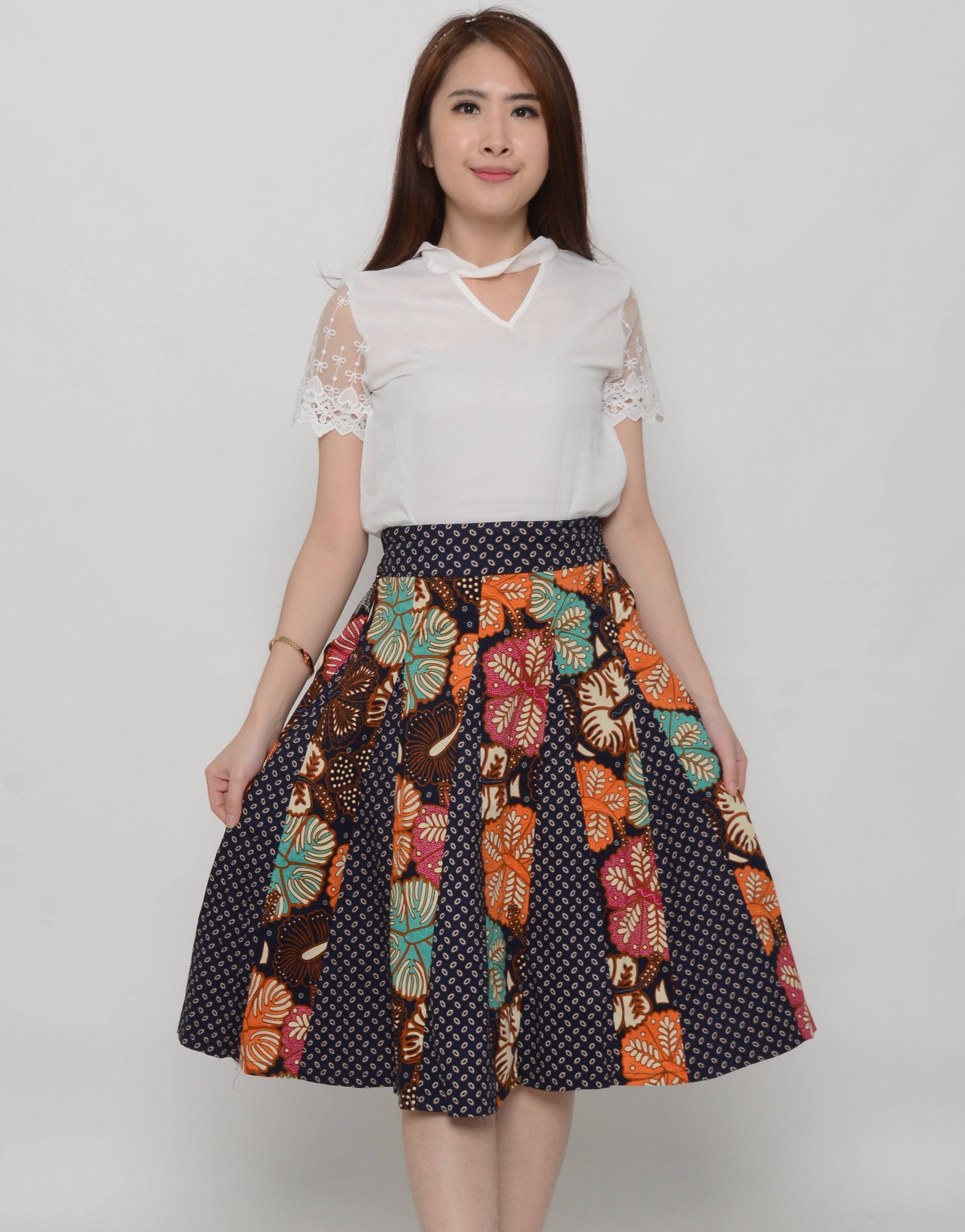 Batik skirt clearance modern