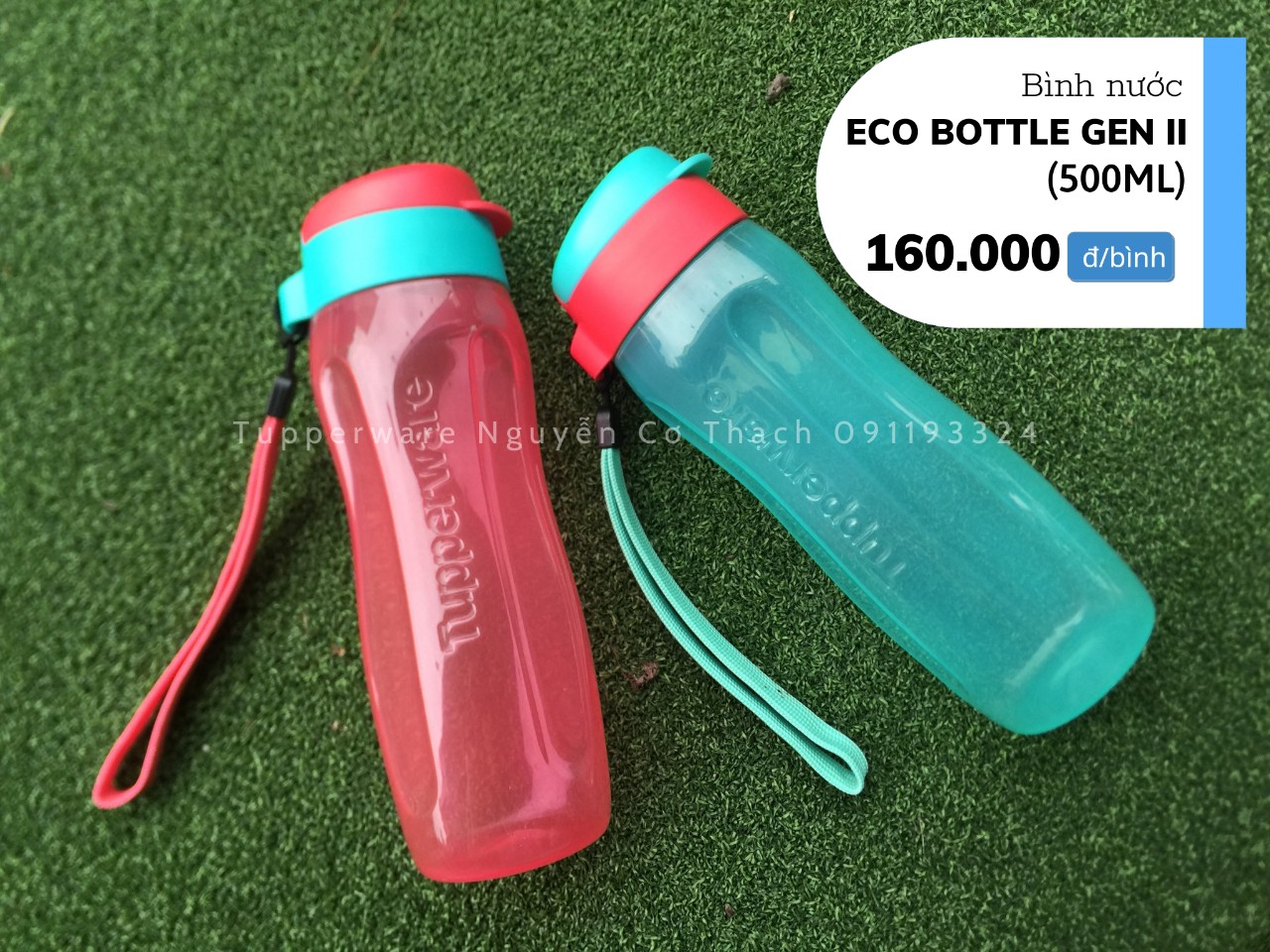 Bình eco bottle 500ml tupperware