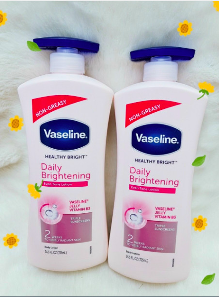 Dưỡng Thể Trắng Da Vaseline 725ml  _ Hồng