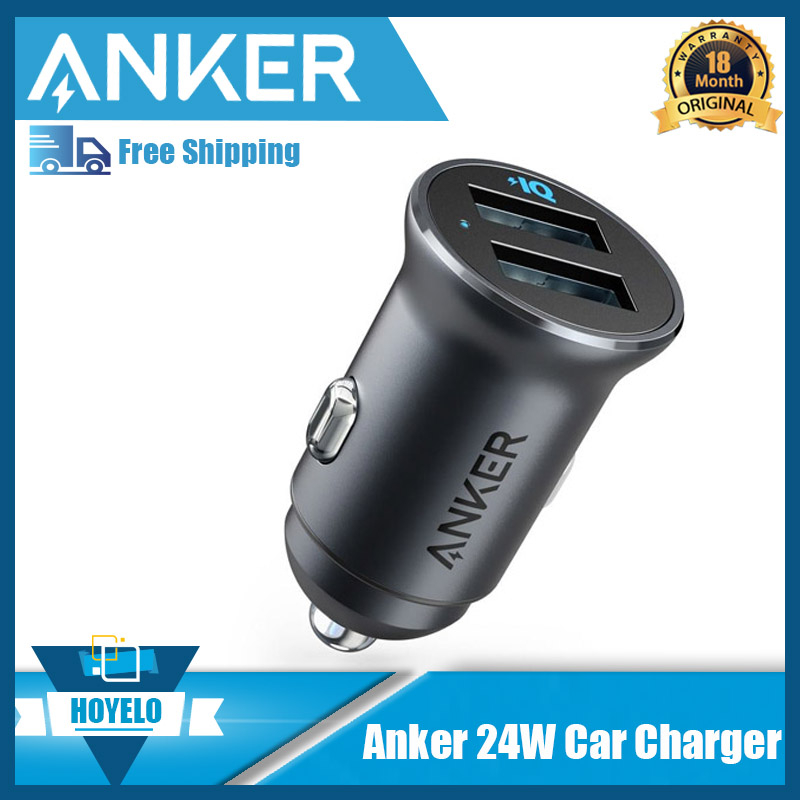 Anker 521 Car Charger 52.5w/ 32W/35w/24w Car Charger USB C 32W/35w/24w  2-Port Compact Type C Car Charger zsr