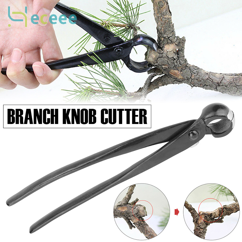 Heceee Dụng cụ cắt cạnh tròn dụng cụ Bonsai cho người mới bắt đầu dụng cụ cắt núm cắt cành cây đa năng