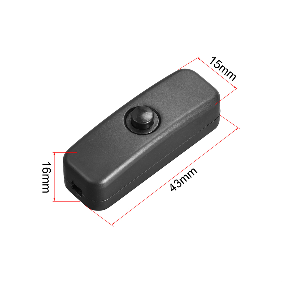 Pack 5 Dc Inline On/off Cord Cable Switch Diy Ac/dc 250v 1a | Daraz.lk