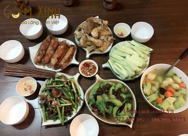 Đĩa sứ lá trầu men trắng Bát Tràng